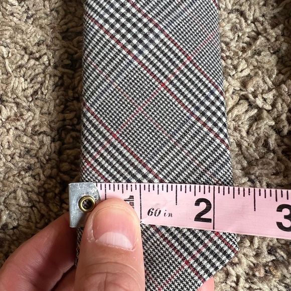 Lot of 2 Mill City Fineries Neck Ties Neckties Plaid Paint Splatter - Picture 4 of 5